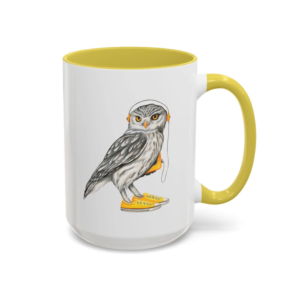 Owl wearing sneakers Mug