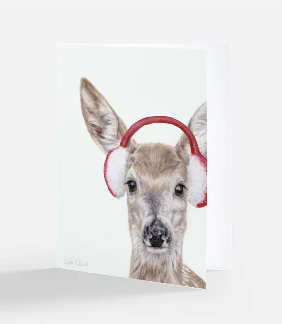 Premium Greeting Cards by Crystal Clark Animal Art