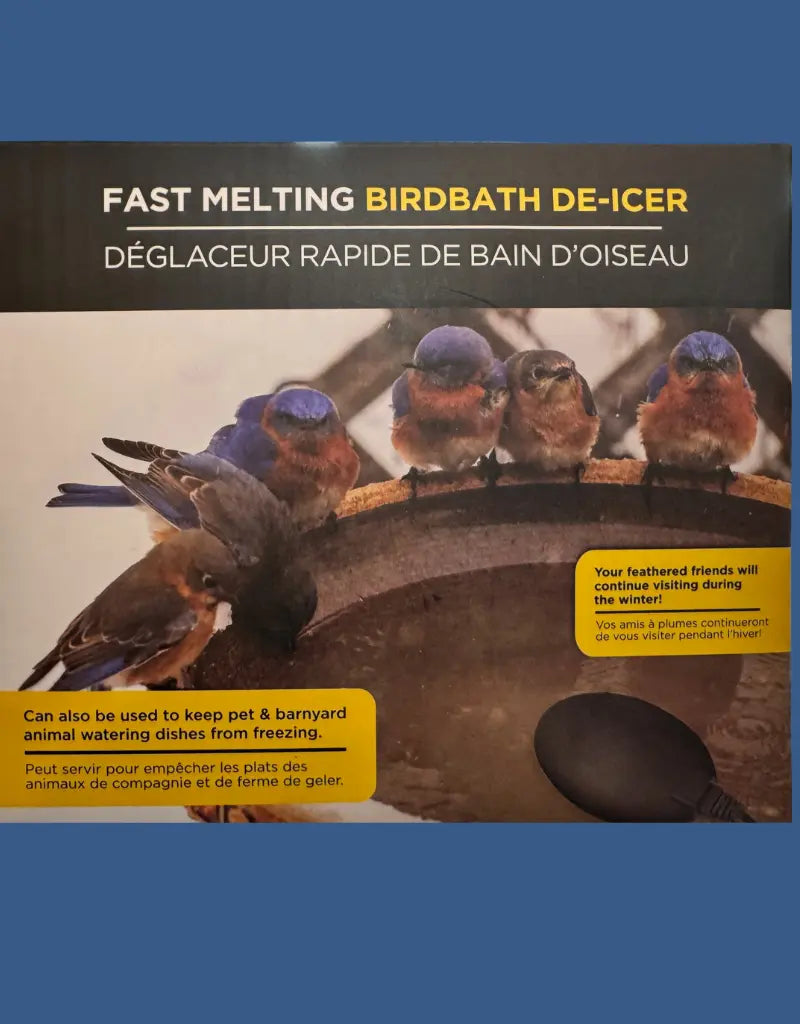 Bird Bath De-icer