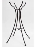 Metal Birdbath Stand, Hourglass Shape (birdbath sold separately)