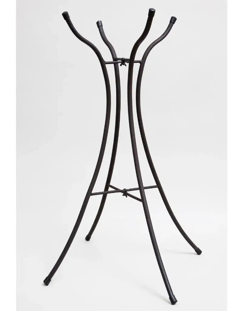 Metal Birdbath Stand, Hourglass Shape (birdbath sold separately)