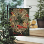 Winter Garden Flag by Carson
