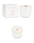 Mini Rose Quartz Crystal Candle-2"H(2oz)