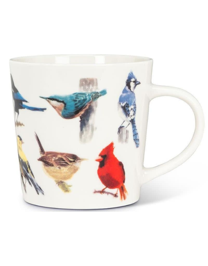 North American Birds Lg Mug-3.5"H(14oz)