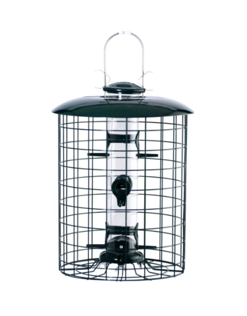 Caged 6 Port Seed Tube Feeder