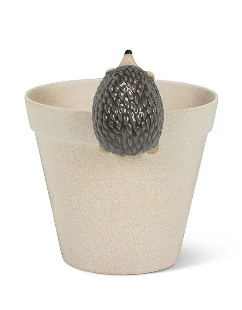 Climbing Hedgehog Pot Hanger-3.5"L