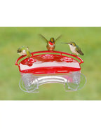 Aspects Jewel Window Hummingbird Feeder with Ant Moat