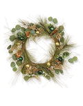 Lg Gold Berry & Fruit Wreath-20"D
