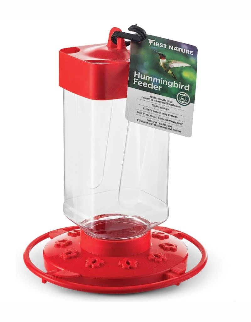 32oz First Nature Hummingbird Feeder