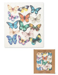 All Over Butterflies Dishcloth-6.75x7.5"L