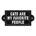 Cats are My Favorite  6"L Sign