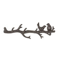 Birds/Branch Hook-Dk Brn-17"L