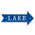 Blue Lake arrow sign 8" long