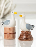Perching Seagulls Salt and Pepper Shakers-3.5"H
