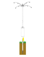 Raccoon Buster Guardian Pole System, 1.5"pole