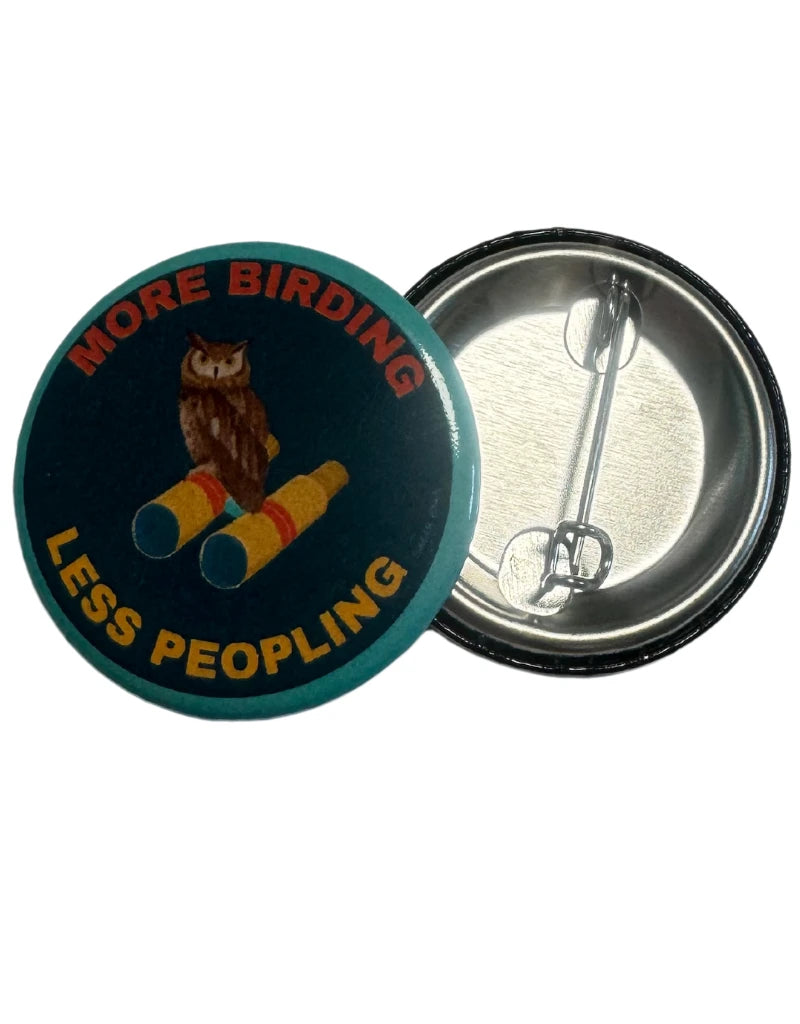 1.25" Birder Brain Button