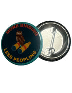 1.25" Birder Brain Button