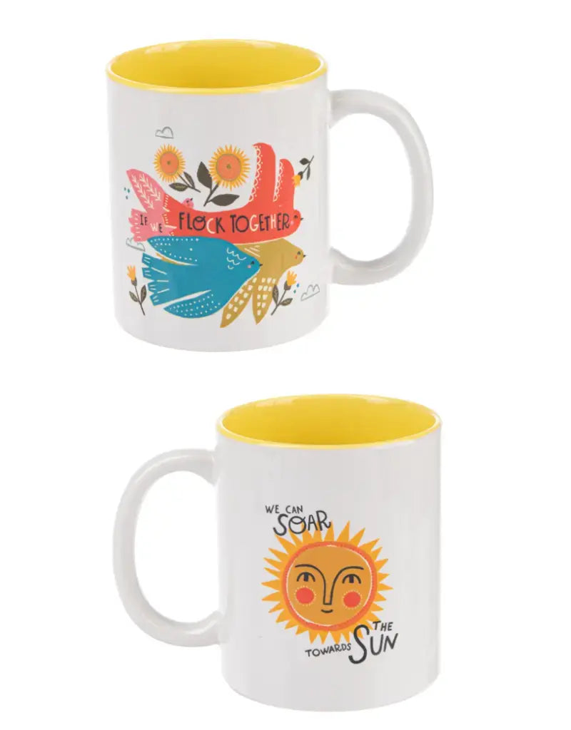 WHIMSY FUN MUG CERAMIC 4 ASS'T 11oz