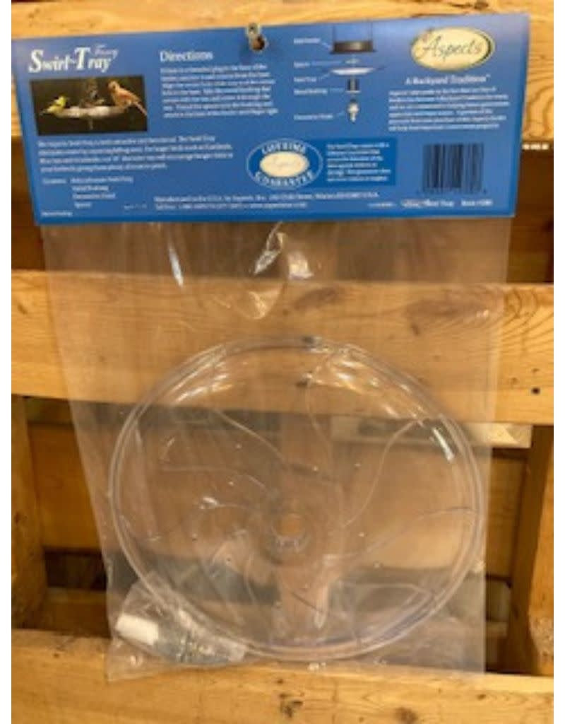 Swirl Tray by Aspects (Feeder and Weather dome not included)