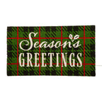 Holiday Salutation Coir Mat