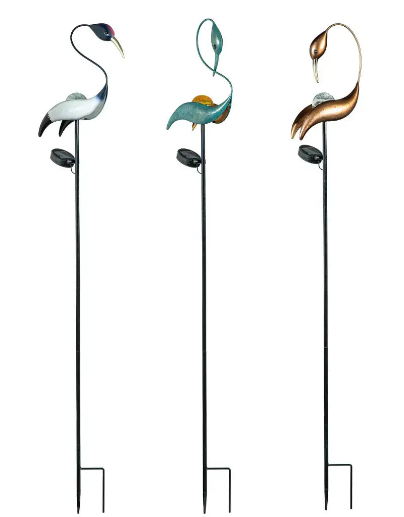 Coastal Bird Solar Garden Stake, 50"