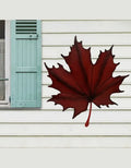 Hanging Metal Canadian Maple Leaf - 32" x 32"