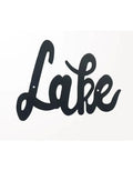 Lake Metal Wall Sign
