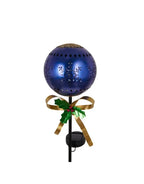 Metal Ball Holiday Solar Garden Stake