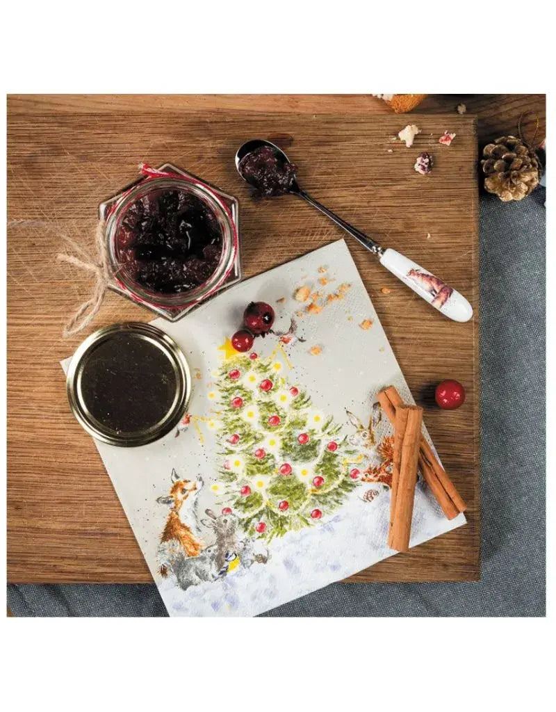 Oh Christmas Tree Woodland Animals Luncheon Napkins, 20 ct