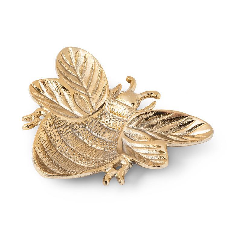 Small Flat Bee Trinket Dish - Metal