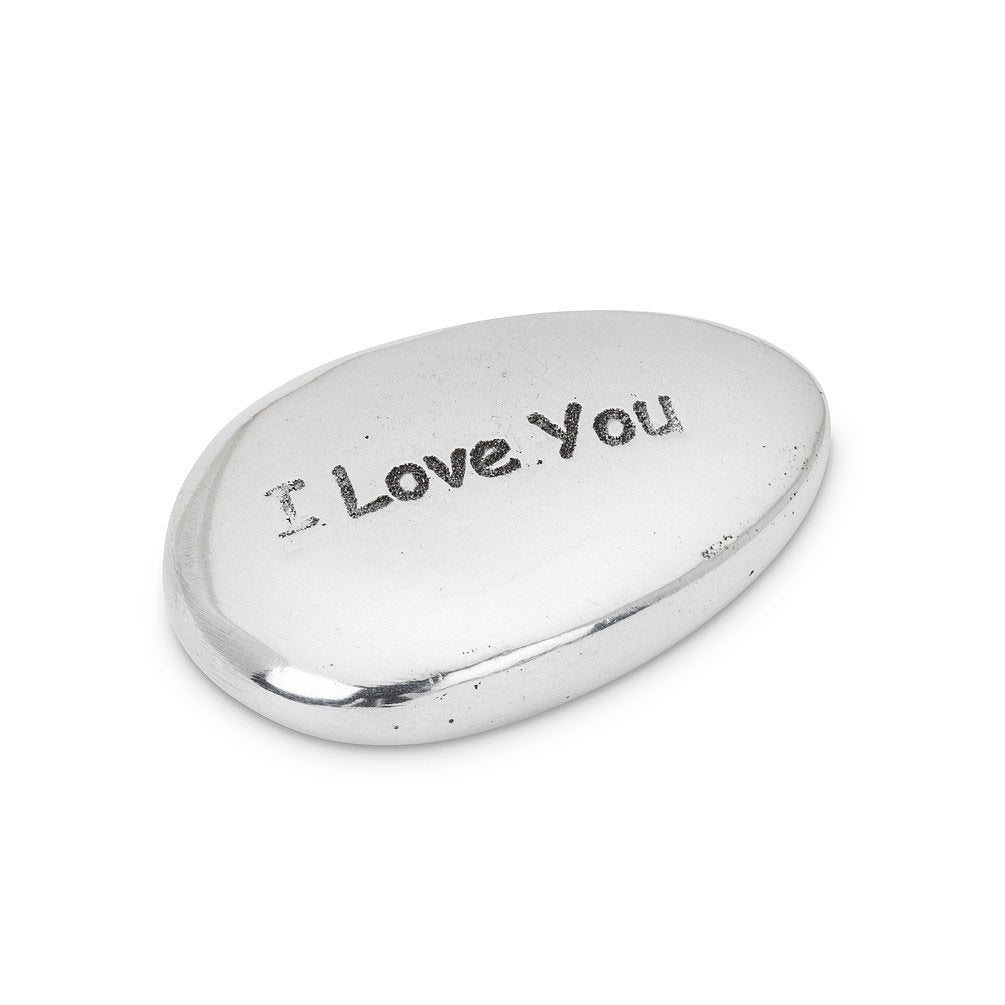 Sm Pebble I love You -2"L