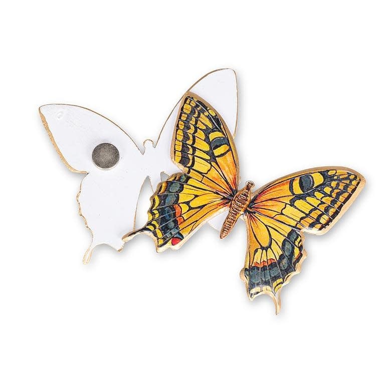 Metal Butterfly Screensaver, 2"
