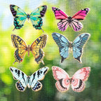 Metal Butterfly Screensaver, 2"