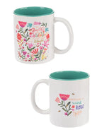 WHIMSY FUN MUG CERAMIC 4 ASS'T 11oz
