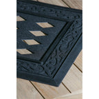 Black Scroll Sassafras Mat Tray (Tray only) - clearance
