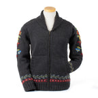 Hartley Knit Sweater with Floral Antler Design