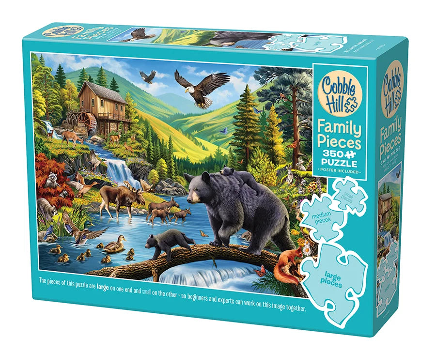 Cobble Hill Family Pieces, 350 piece puzzles