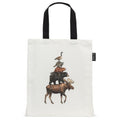 Canadian Animals Tote Bag - 15" x 17"L