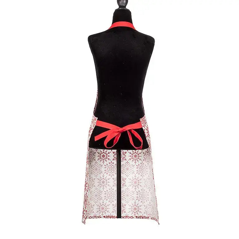 Classic Snowflake Apron - 31"L