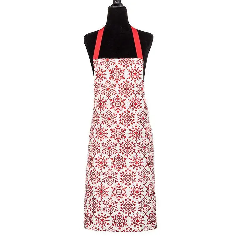 Classic Snowflake Apron - 31"L