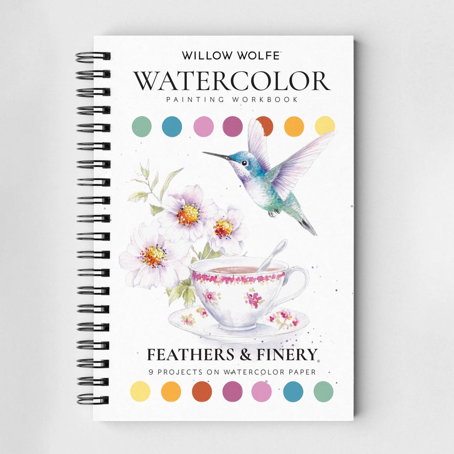 Feathers & Finery Watercolour Painting Workbook