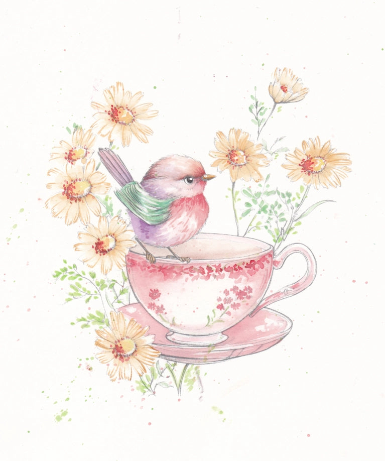 Feathers & Finery Watercolour Painting Workbook