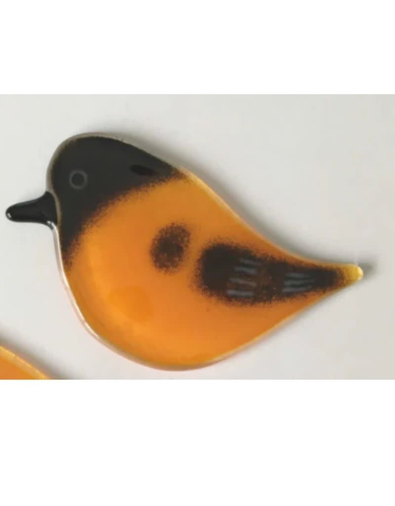 Hanging Glass Bird, Adult 3.5"