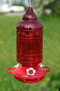 Antique Bird Cage Style Hummingbird Feeder