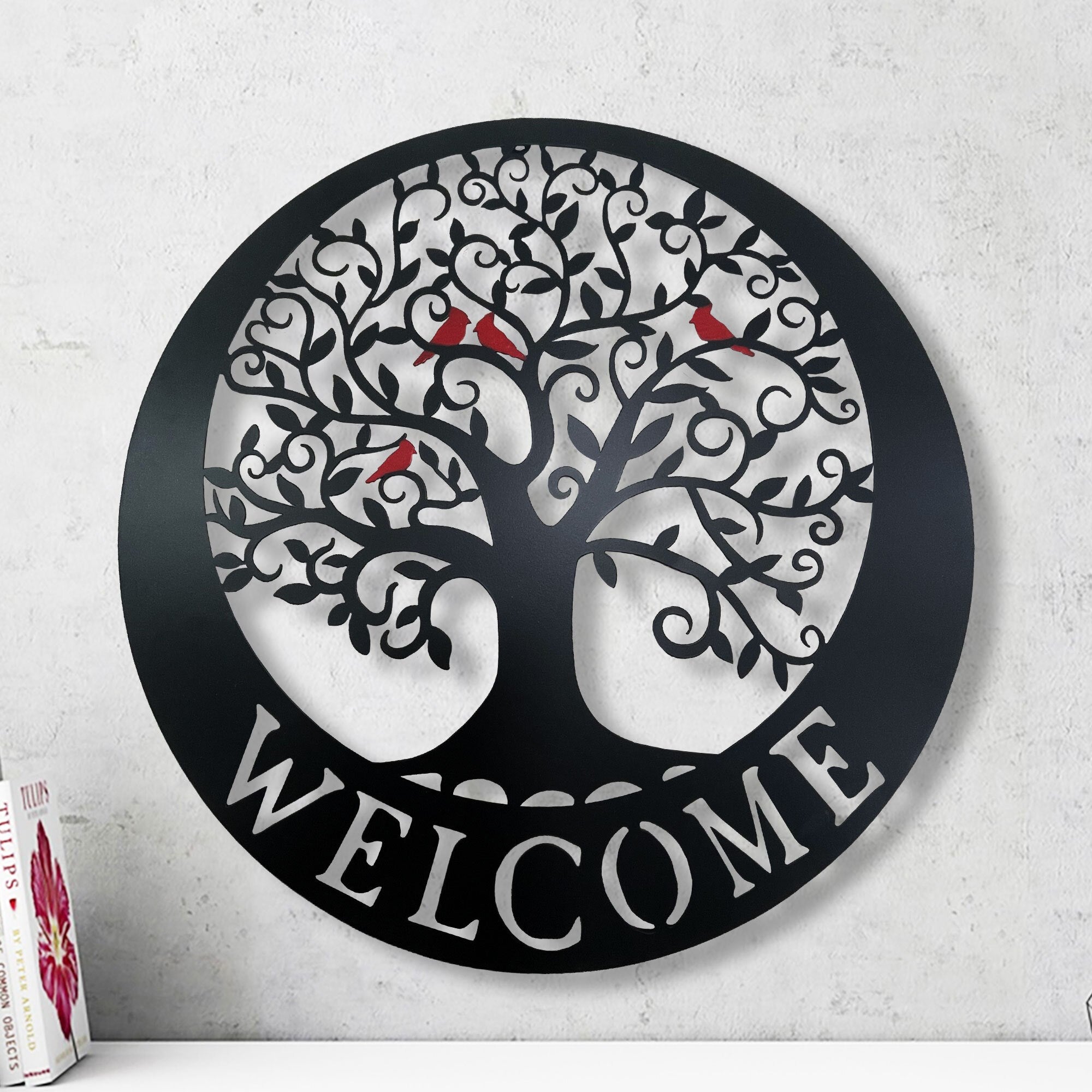 Tree of Life with Cardinals - Welcome