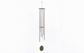 Buckingham - Silver Satin Tube Windchimes 52" (XX-Large)