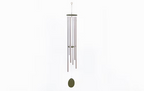 Buckingham - Silver Satin Tube Windchimes 52" (XX-Large)