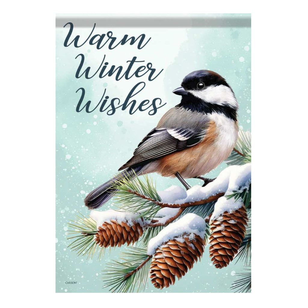 Winter Garden Flag by Carson