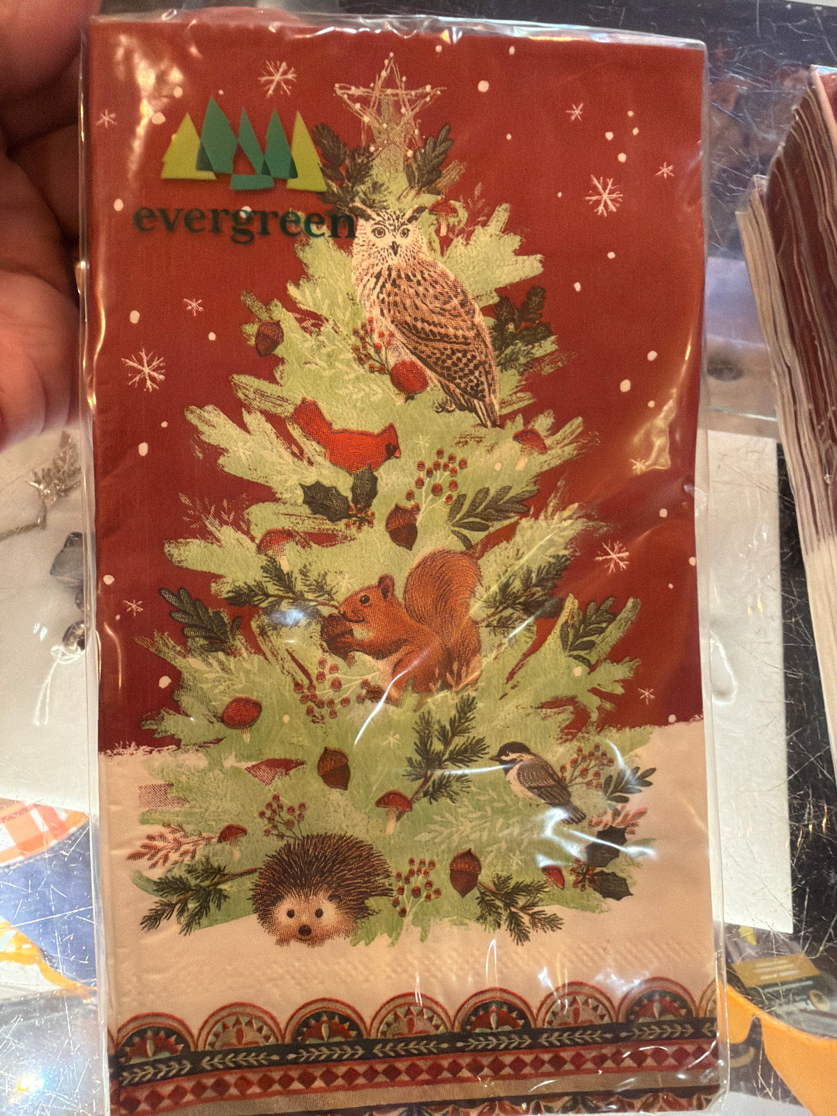 Woodland Storybook Napkin Paper Guest Towel