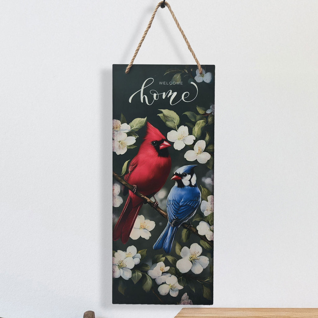 Metal Signs with Birds